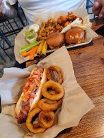 Sampler Platter and Mexicali Dog